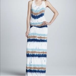 Young fabulous & Broke tie dye long maxi dress small